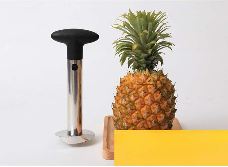 Curățător de ananas din oțel inoxidabil/curățător de ananas/curățător de fructe, curățător de miez_voghion.com