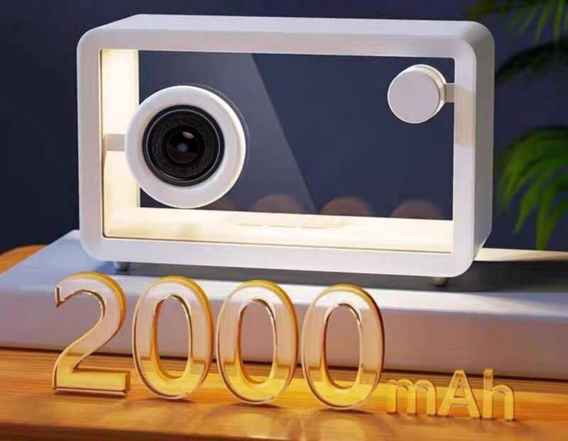 【 Smooth Playback 】 Transparent High Aesthetic Bluetooth Speaker, Home Birthday Gift, Atmosphere Subwoofer, Wireless_voghion.com