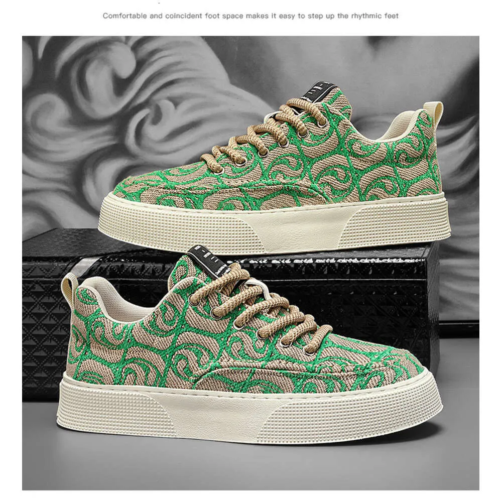 New Design Men Sports Casual Style Canvas Shoes Versatile Trendy Breathable Comfortable Free Shipping Size_voghion.com