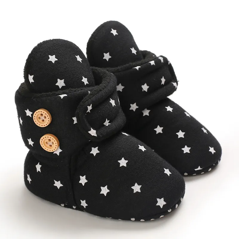 Newborn Baby Socks Boy Girl Enfant Toddler First Walkers Booties Cotton Comfort Soft Anti-slip Warm Littlesprouts Infant_voghion.com