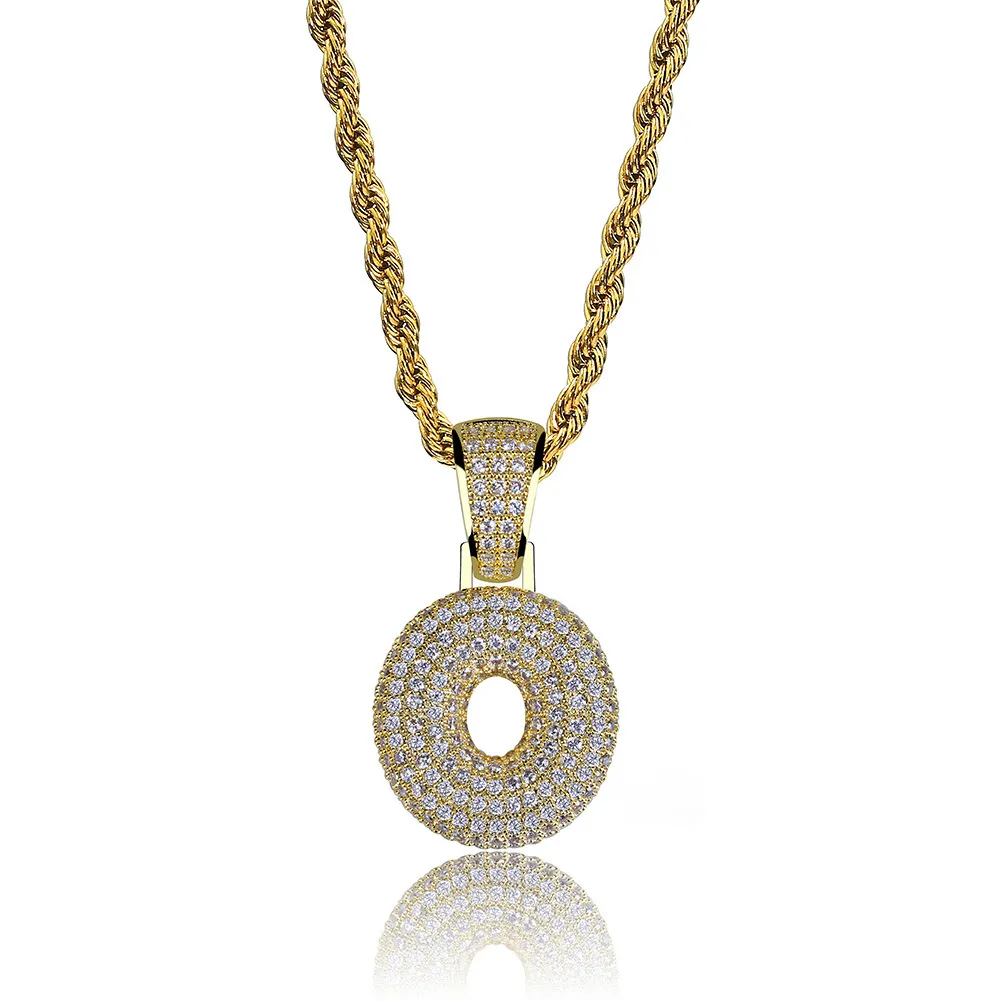 Gioielli Hip Hop da uomo, moda, collana con ciondolo a forma di lettera ghiacciata, lettere iniziali in oro, collane per uomo_voghion.com