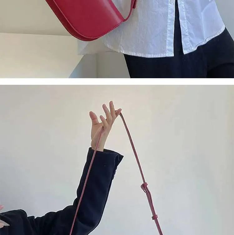 pour les femmes tendance 2024 nouveau sac à bandoulière simple rouge vin sacs à bandoulière polyvalents sacs à main de mariée de créateur C241104_voghion.com