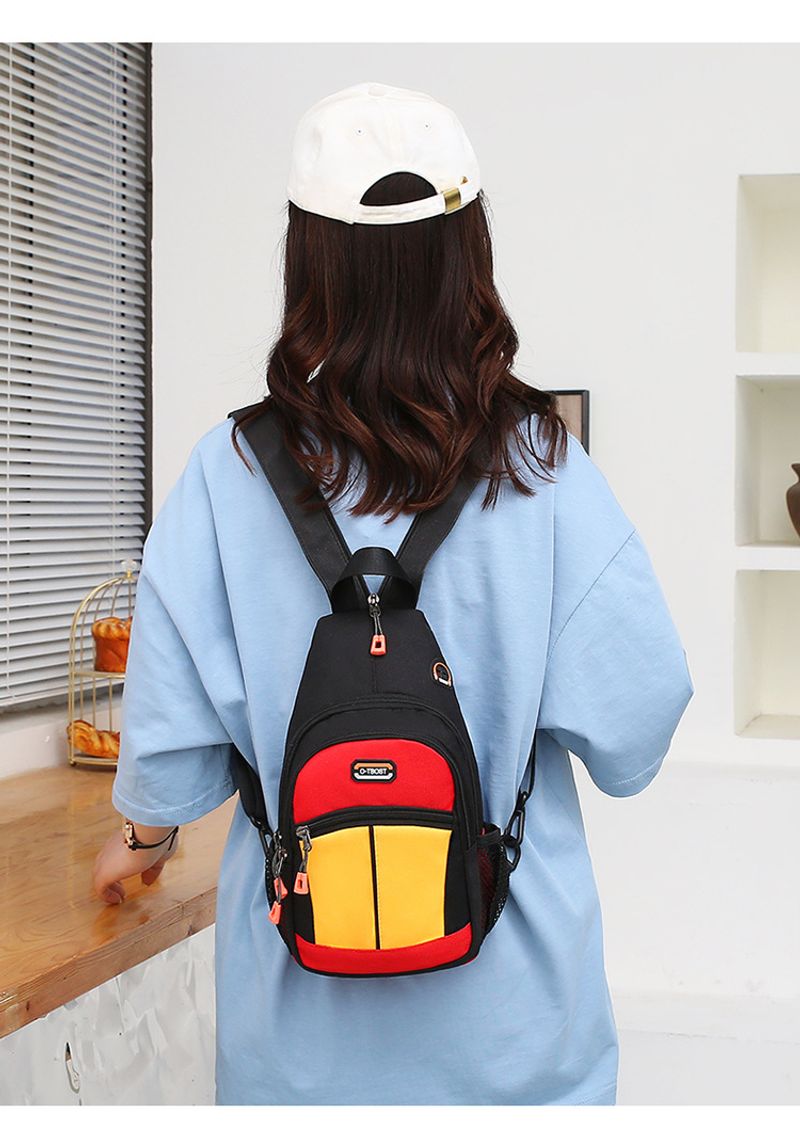 2023 Schulter Mann Casual Brust Business Männlichen Tasche Multi-Funktionale Frauen Radfahren Sport Rucksack Reise Pack_voghion.com