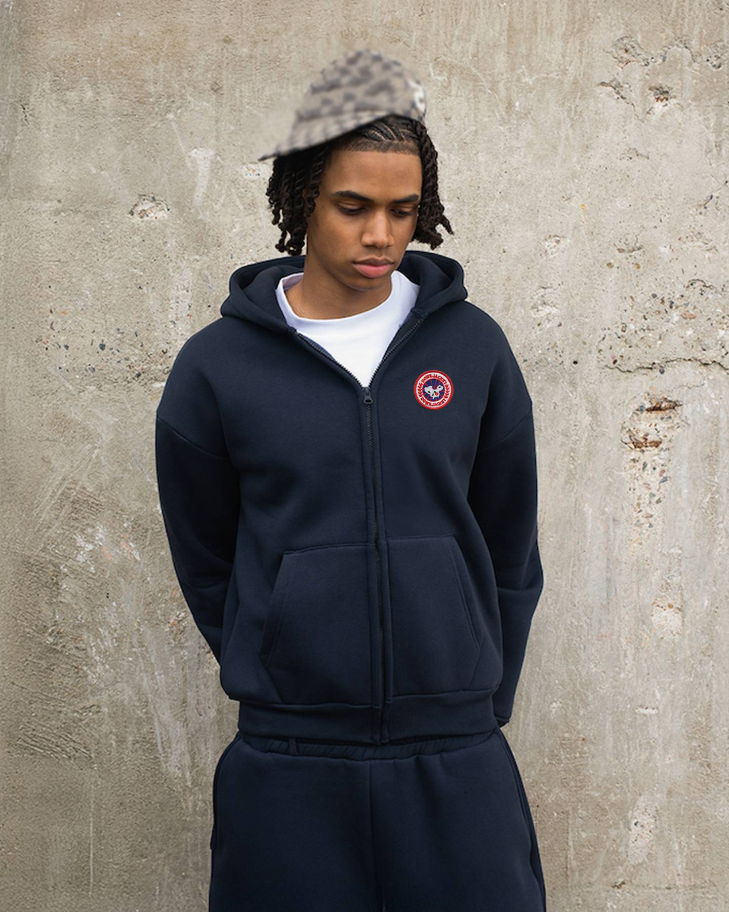 Men’s Clothing Trendy Niche Brand Frayed Design Hooded Suit For Men And Women, Spring And Autumn, Loose Fit.