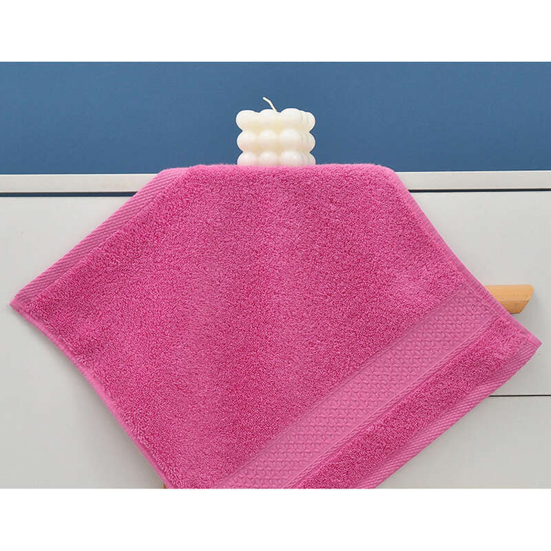 20 Solid Square Towels, Solid Color Cotton Thickened Small Towel Embroidered Corporate Gift Set_voghion.com
