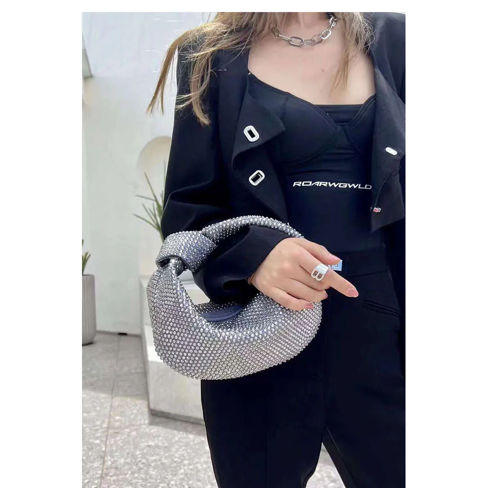 Designer Knotted Crsytal Rhie Dia Cloud Women's Handbag Bg Shiny Evening Bag Dinner Party Clutch Purse_voghion.com