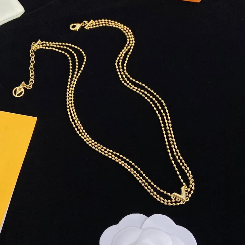 With BOX Gold Plated Designer Jewelry Sets Flowers Multi Chains Fashion Hip Hop Charm Bracelet Pendant Necklace Wedding_voghion.com