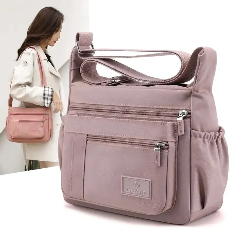 Borsa a tracolla e borsetta crossbody in nylon impermeabile_voghion.com