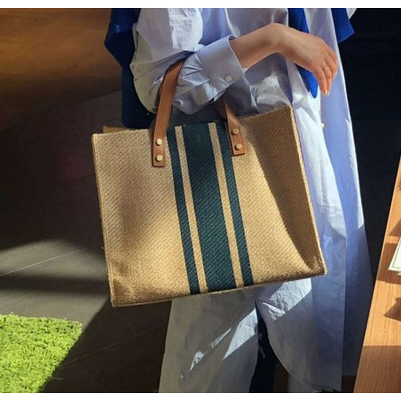 Koreańska wersja damskiej aktówki przenośnej, profesjonalne paski dojazdowe, prosta torba na ramię, Ins, duża pojemność płócienna torba_voghion.com