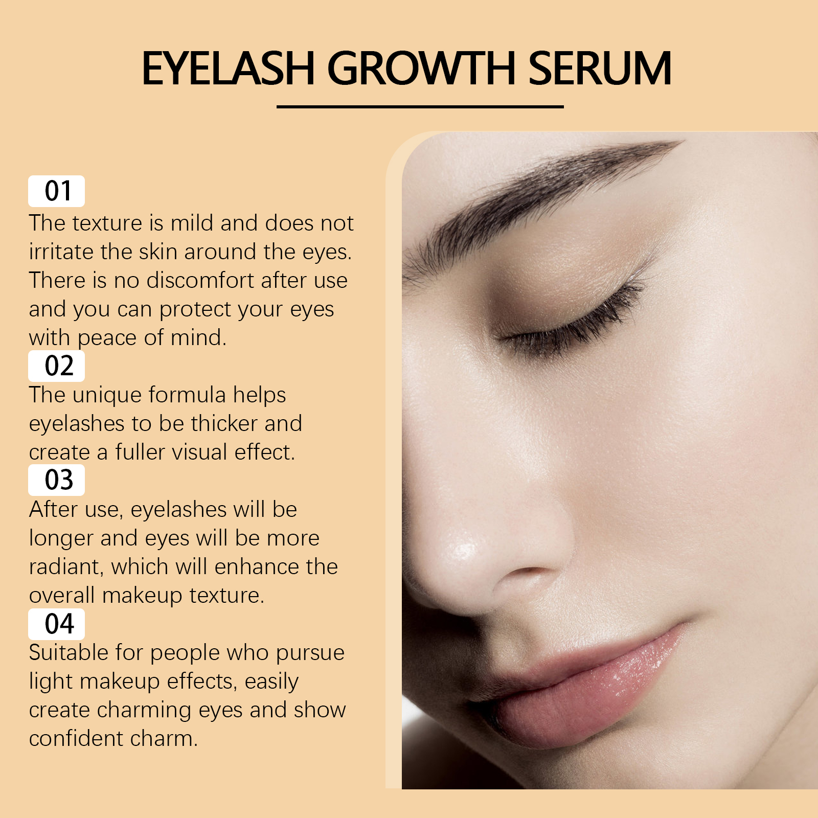 Hoygi Gentle Nourishing Mascara Natuurlijke krul Langdurige formule die niet uitveegt Met definiërende borstel Voor dagelijks gebruik_voghion.com