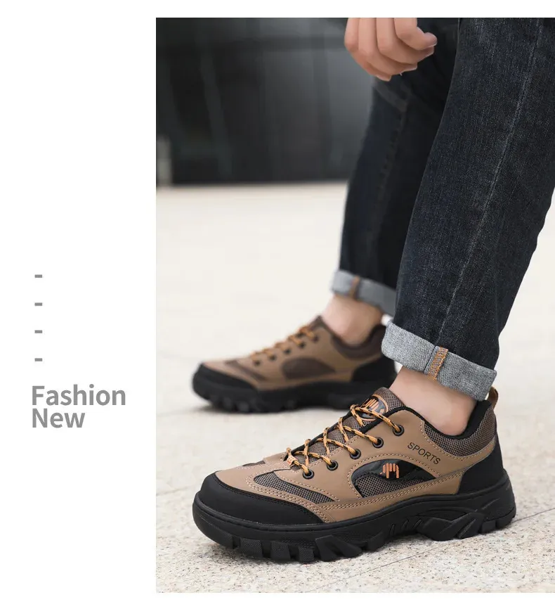 Oulylan Scarpe da trekking antiscivolo per uomo, da arrampicata, sportive, per il tempo libero, da corsa, da trekking, da ginnastica 240619_voghion.com