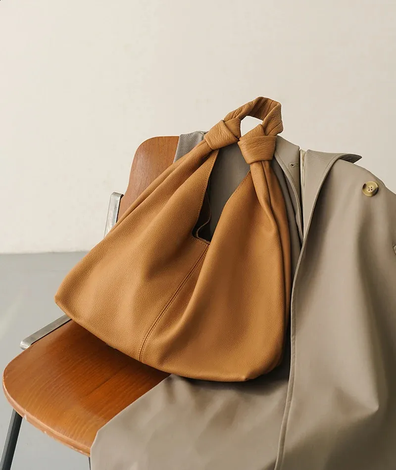 borsa a tracolla da donna in vera pelle naturale oversize coreana hobo ultra morbida in pelle bovina patchwork da donna borsa a mano_voghion.com