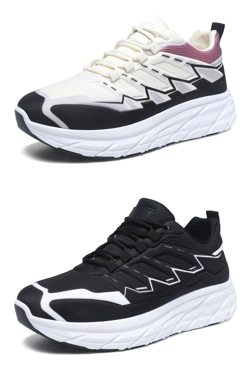 Frühling Neue 2024 Outdoor Bergsteigen Herren Freizeit Sport Leichte Laufschuhe Atmungsaktiv Dicke Sohle Papa Schuhe_voghion.com