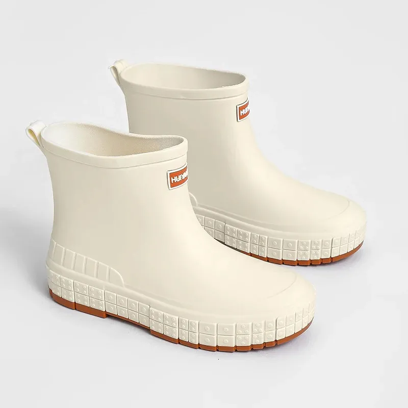 PARZIVAL Damenschuhe, wasserdichte Gummistiefel, lässige rutschfeste Flats, Regenstiefel für Damen, isolierte Garten-Galoschen_voghion.com