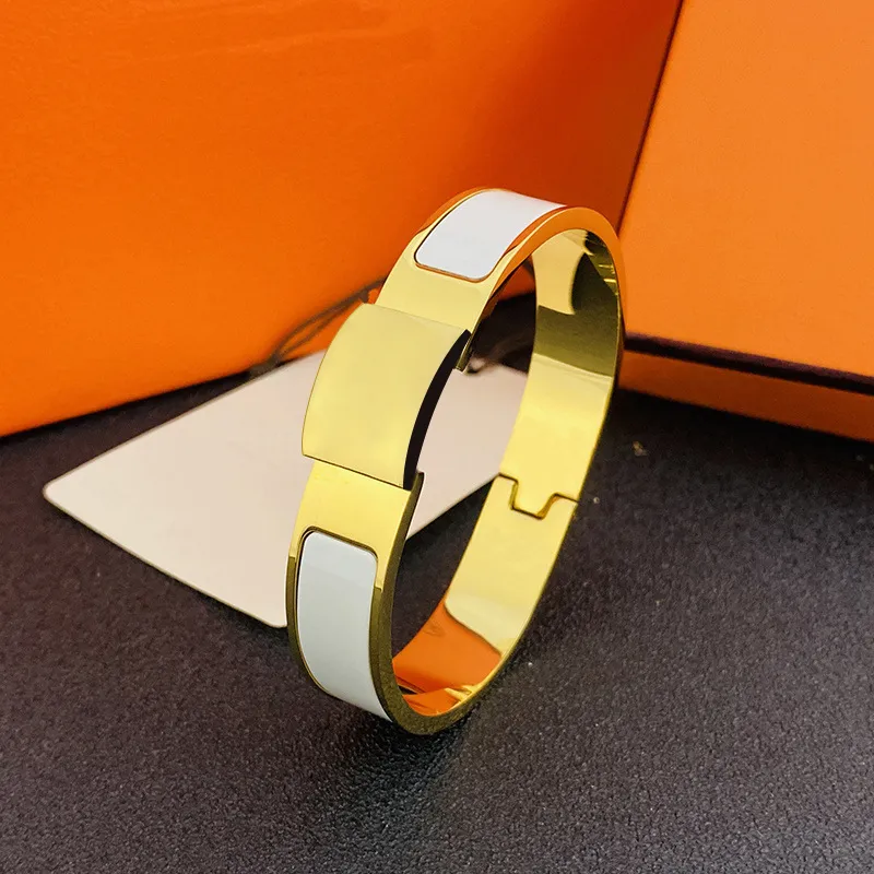 Clic Gold Bracelet Women Men Bangle Designer Jewelry Unisex Gift Stainless Steel 19 Color Classic Casual Sporty Cute_voghion.com