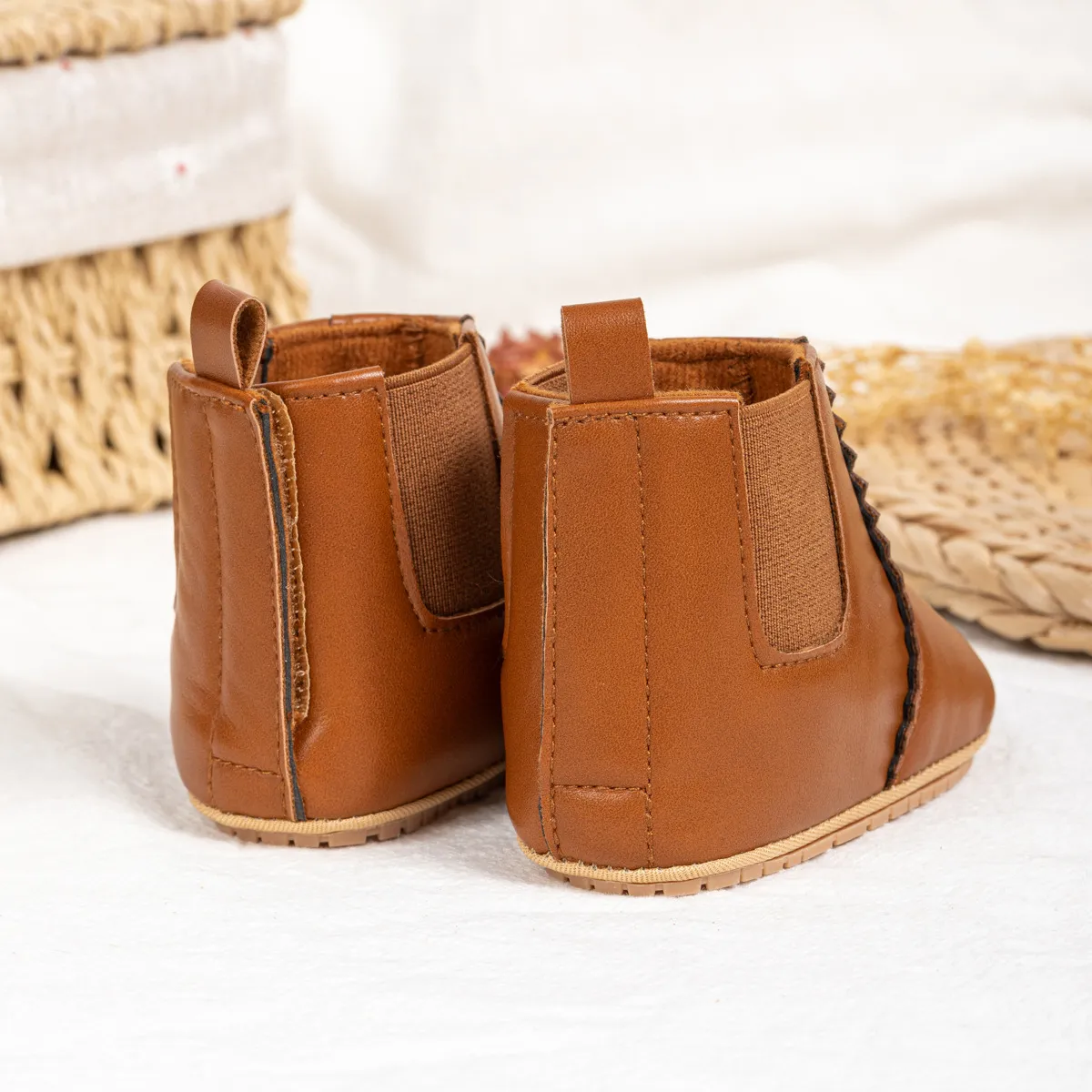 Botas novas da moda para bebês e crianças pequenas, fofas, de alta qualidade, sola antiderrapante de PU macio, primavera e outono, 0-18 meses, recém-nascido_voghion.com