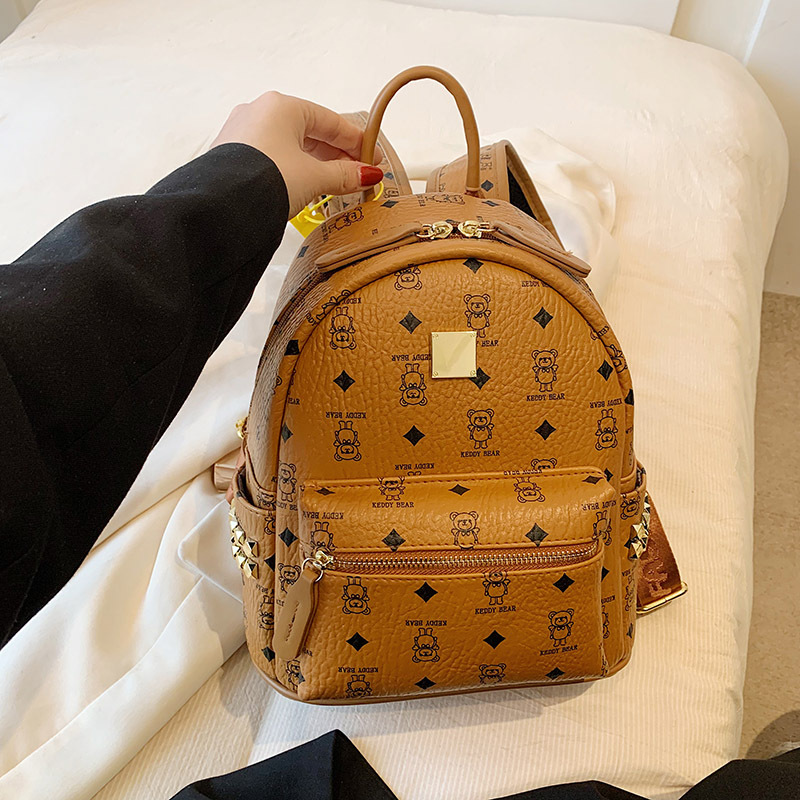 2024 New Exquisite Backpack Korean Edition Versatile Size Fashion Student Backpack Leisure Travel Backpack