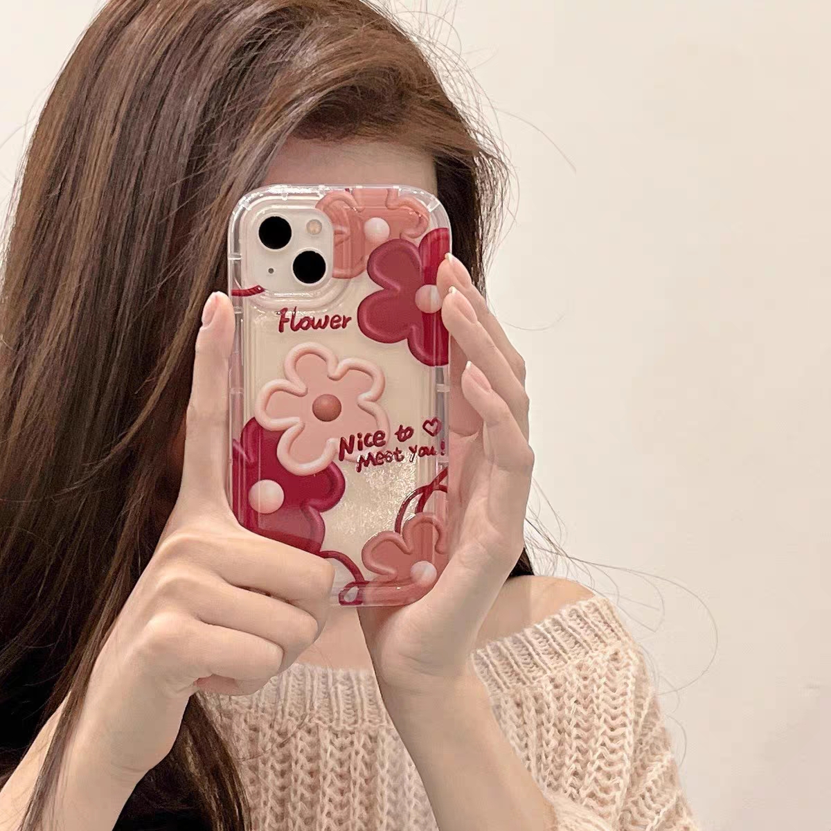 Huawei Nova Y91 Y90 Y70 11i 11 10 9 8 7 7i 6 se 5 3i Pro Y9S Honor 90 Süßer Bär Weißer Hase Kameraschutz Soft Case_voghion.com