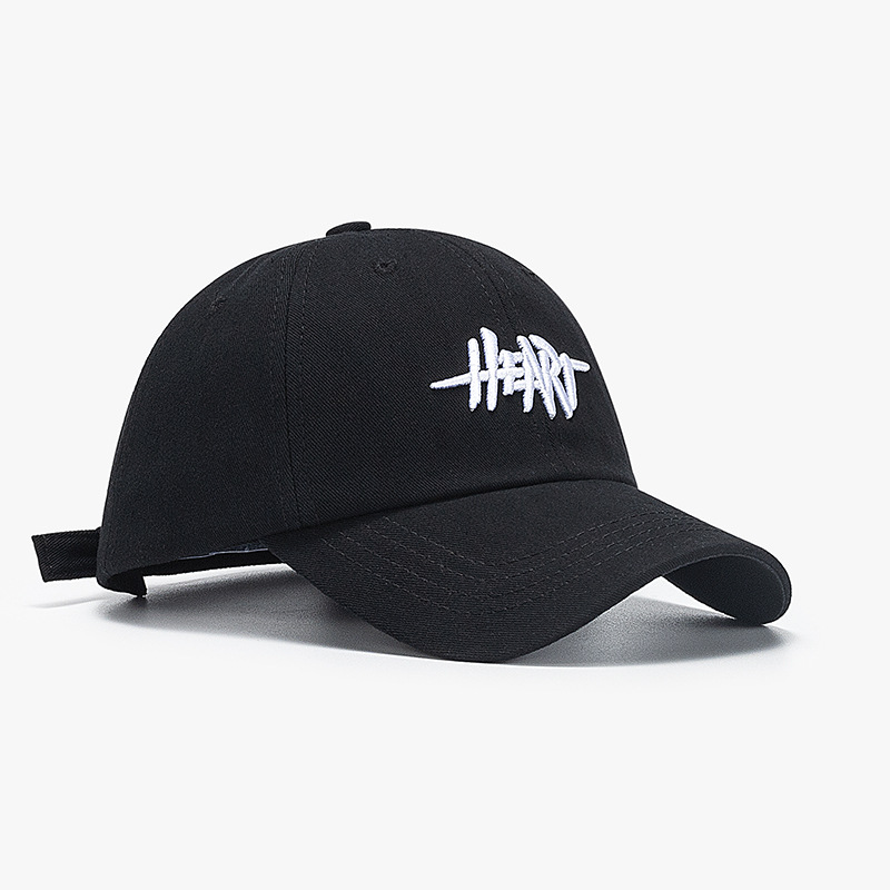 Baseball Cap Women's Spring And Autumn Outdoor Fashion Three-dimensional Embroidery Men's Duckbill Cap Versatile Hat Trend_voghion.com