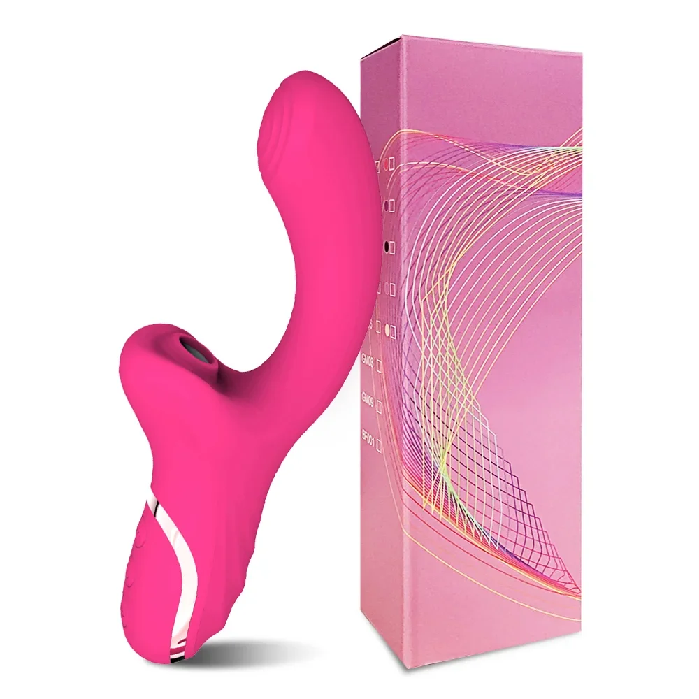 Dual Stimulation Clitoral Sucker And Vibrator For Women_voghion.com