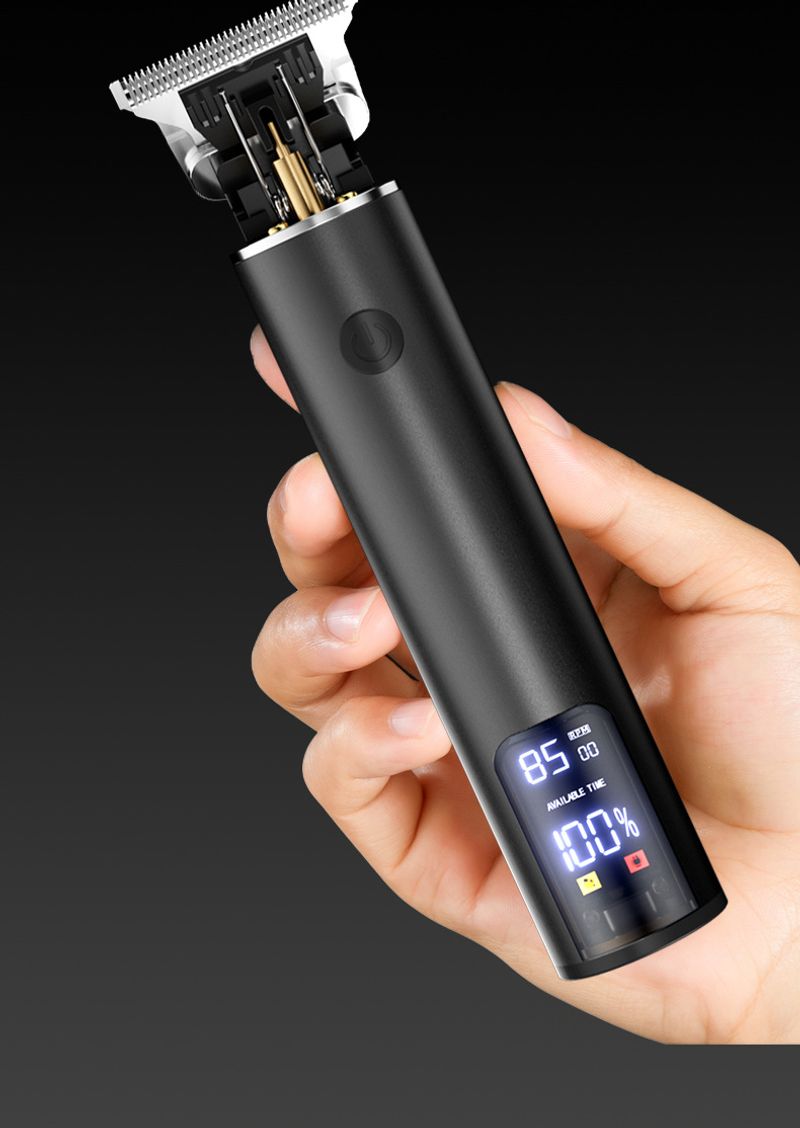 Elctric Vintag T9 Hair Trimmr Bard Shavr for Mn Barbr Clippr Exquisit Haircut Carving Skull Shaving Cutting_voghion.com