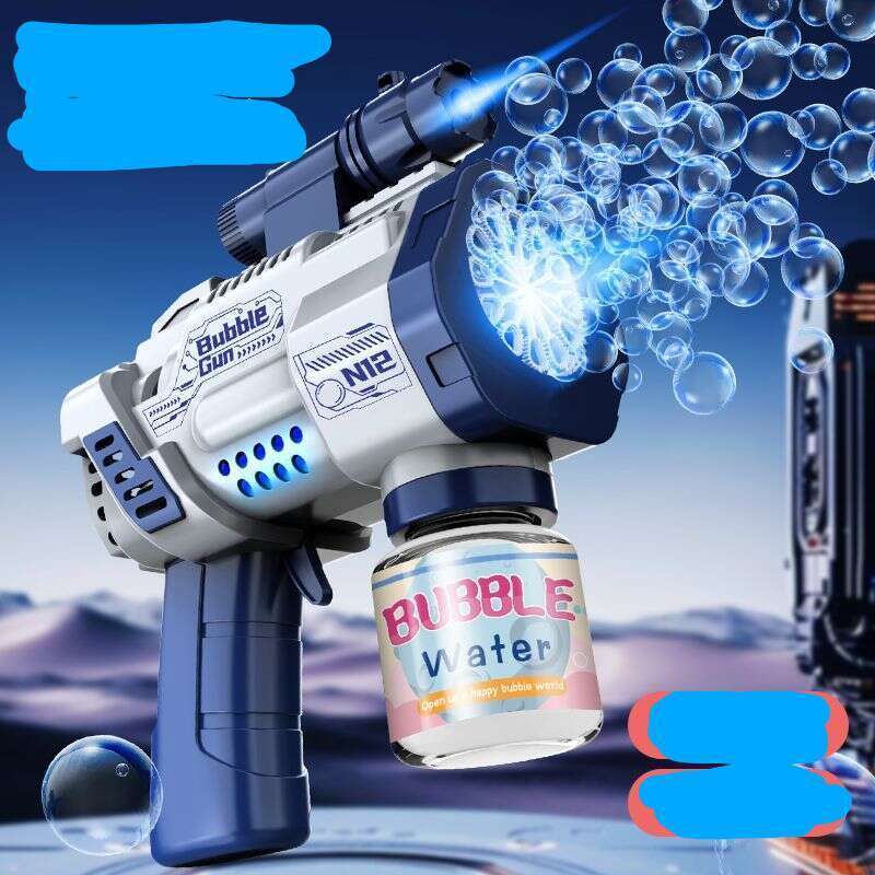 Neu Gatling Internet Celebrity kinder Handheld Blase Blasen Mädchen Elektrische Voll Automatische Leck Beweis_voghion.com