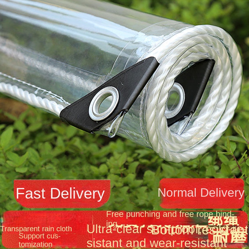 Window Rainproof Balcony Transparent Rain Shield Punch-free Canopy Rain Shield Outdoor Rain Baffle Transparent Rain Tarpaulin