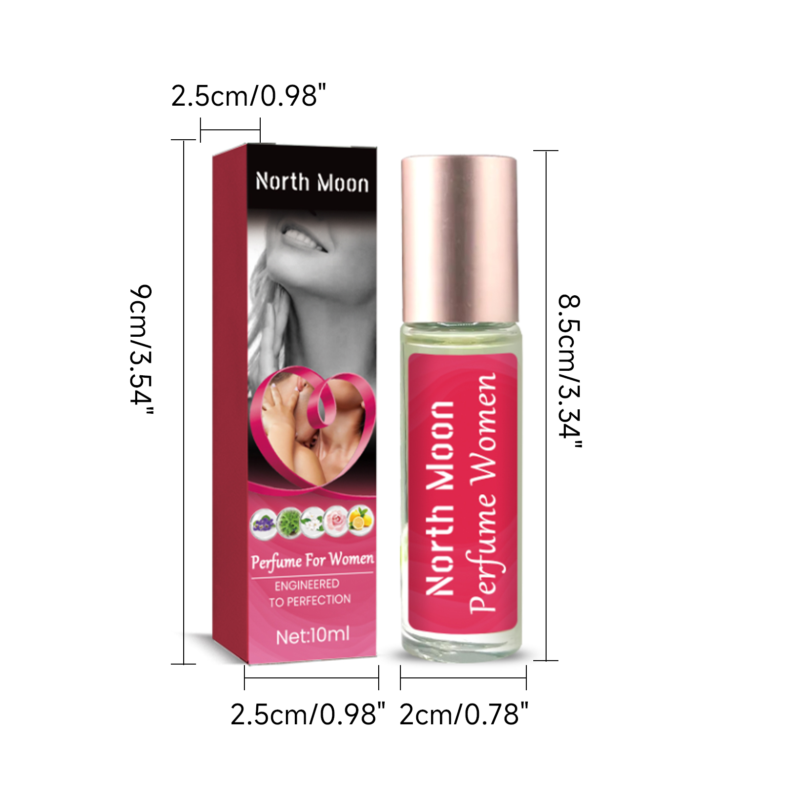 North Moon Pheromone Parfum Olie Voor Vrouwen Natuurlijke Frisheid Langdurige Romantische Aantrekkingskracht Reisvriendelijke Geur_voghion.com