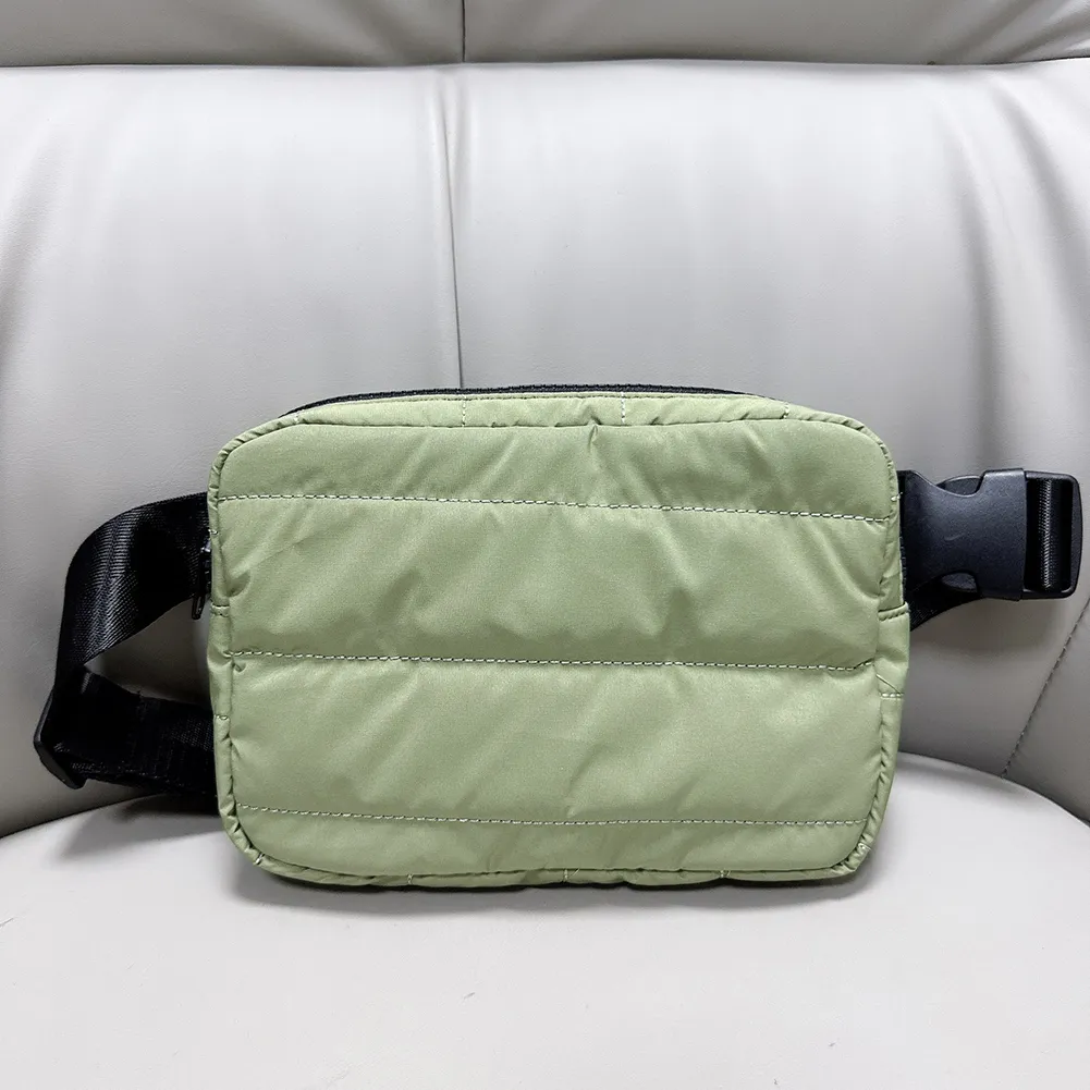 Women Fanny Pack Large Capacity Fashion Waist Solid Color Shoulder Adjustable Strap Lightweight Stylish Satchel Bag_voghion.com