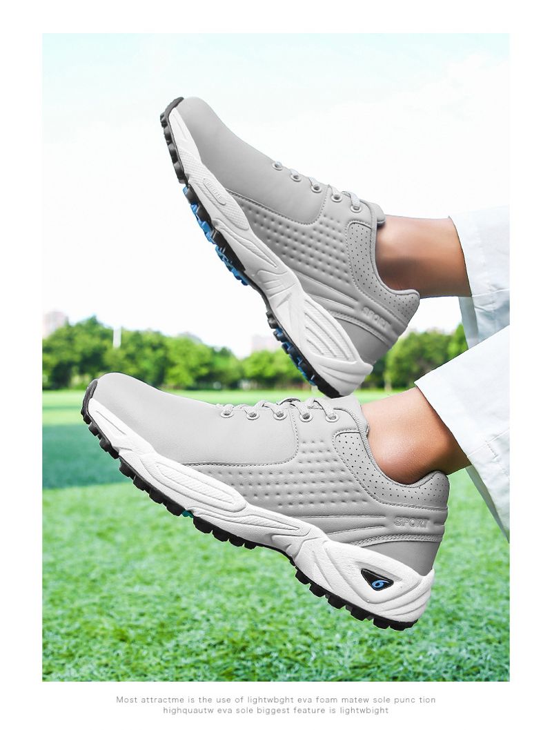 Letnie wygodne nowe trampki męskie młodzieżowe Strolg golfowe casualowe buty sportowe na świeżym powietrzu trendy_voghion.com
