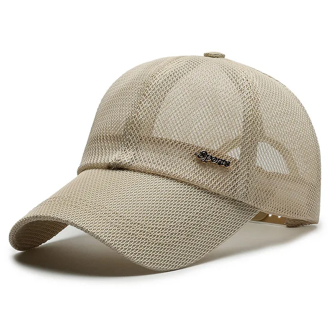 Hot Sale Canada Summer For Men Letter Mesh Baseball Cap Sports Sun Visor Breathable Snapback Hat Male Outdoor Stylish Simple_voghion.com