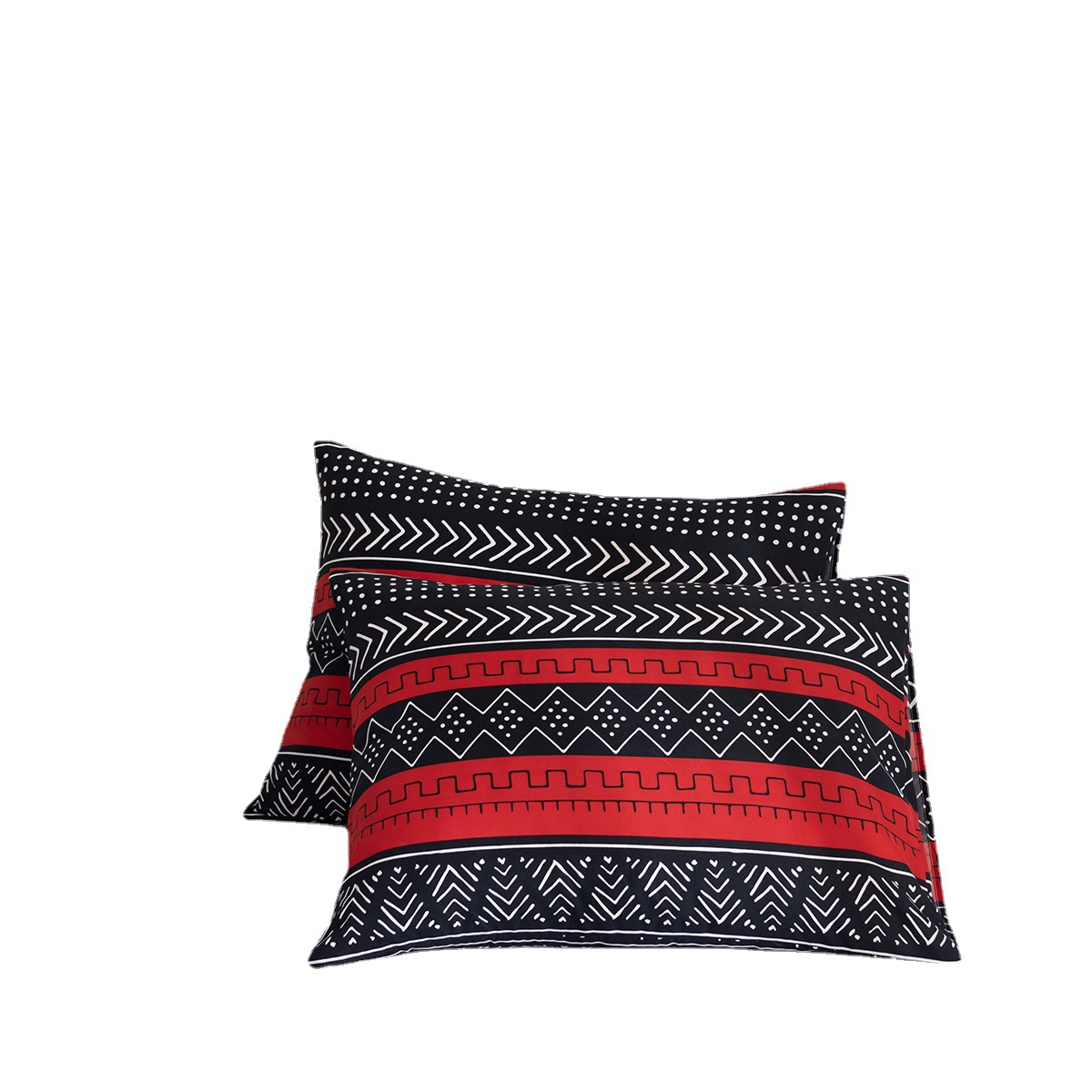 Ensemble de literie en textile de maison, housse de couette imprimée mate, taille de lit, trois pièces_voghion.com