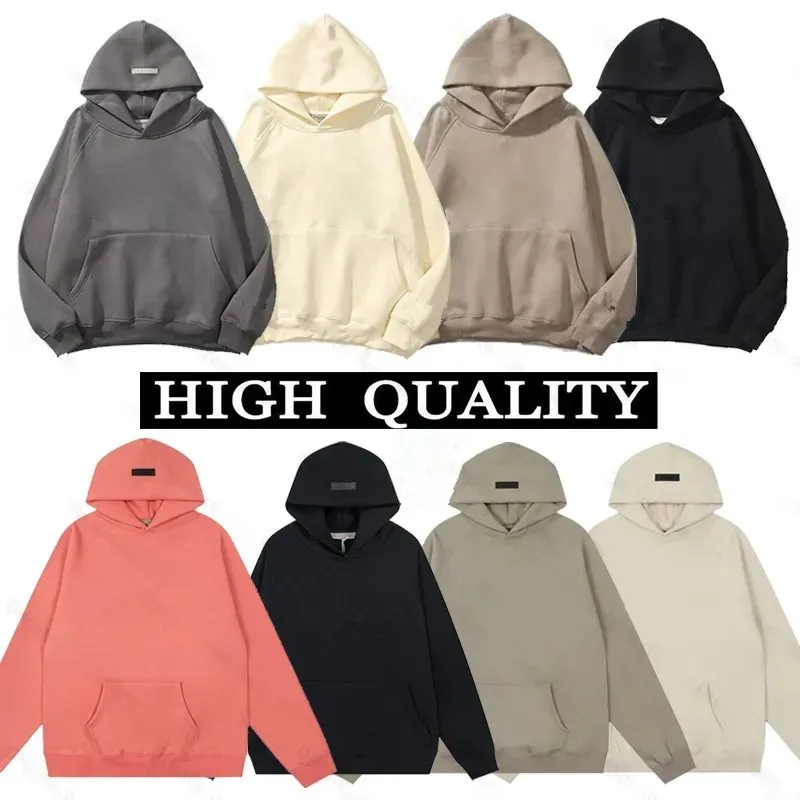 E SS Designer Warm Hooded Men Hoodies Sweater Men's Women's Fashion Streetwear Pullover Sweatshirt Loose Brown Hoodie Tech_voghion.com