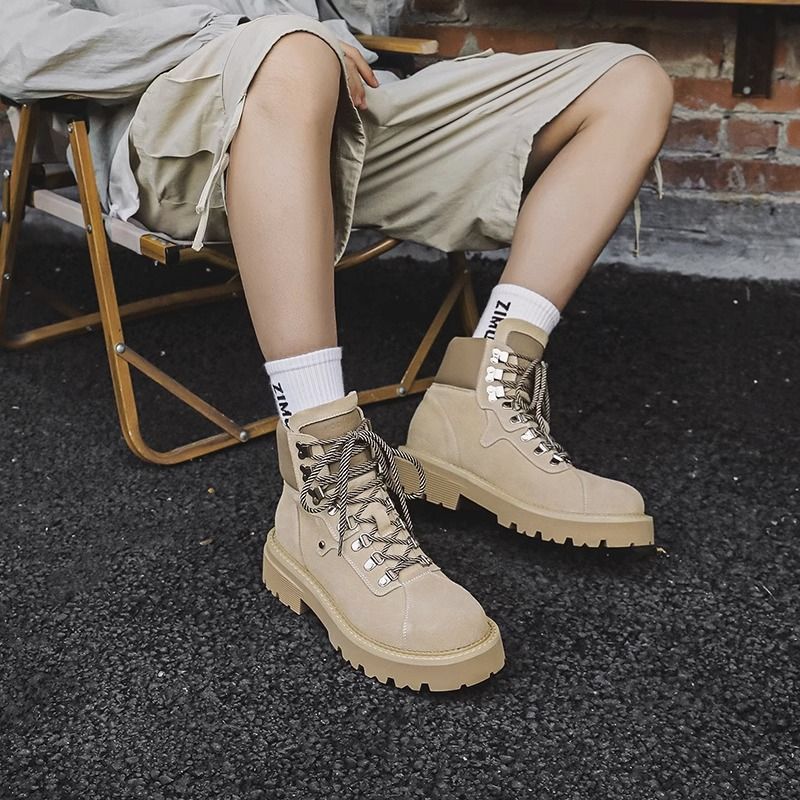 Martin männer 2023 herbst neue wandern große gelbe paar kurze grau outdoor wüste arbeitskleidung stiefel kinder_voghion.com