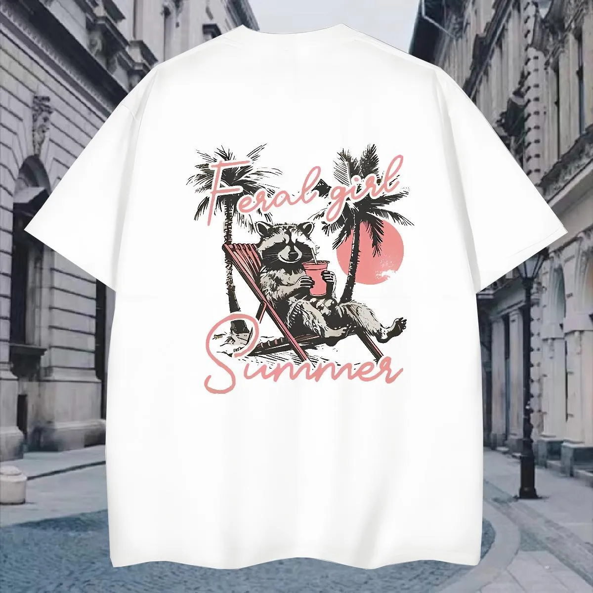 T Shirts 230g 100% Cotton palm Daily Outfit Short Sleeve Soft Custom Printing Men Tshirts DIY Customized Unisex Clothes_voghion.com