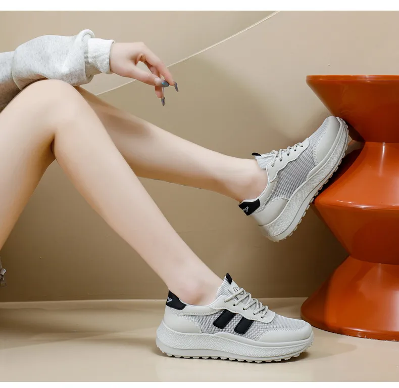 Women's Breathable Casual Running Shoes, Lightweight Comfort_voghion.com