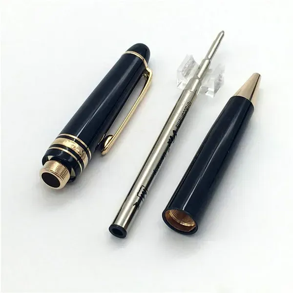 wholesale 163 Black Resin Rollerball Pen Ballpoint Pen High Quality School Office Writing Fountain Pens With_voghion.com