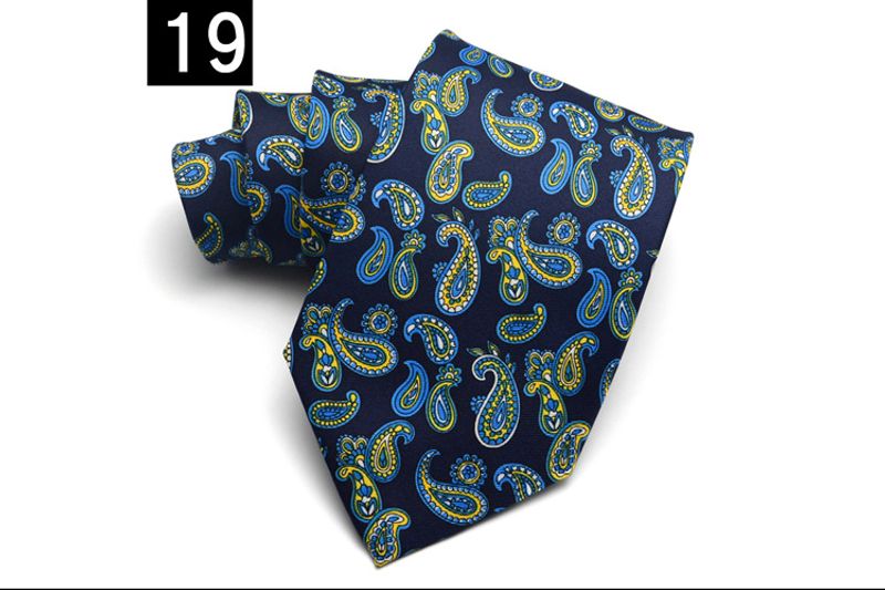 Trendy Men's Casual And Modern Fashion Collar, 9CM Wide Tie, Suit Accessories, Hand Printed TIE_voghion.com