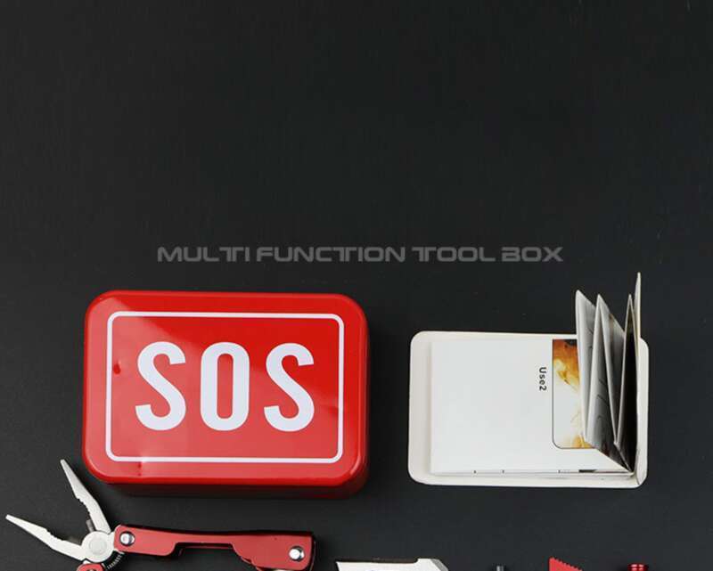 Outdoor Equipment, Wilderness Tool Set, Emergency Kit, SOS Rescue Box, Survival Kit_voghion.com