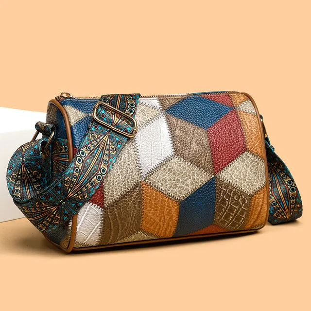 Borsa a tracolla da donna in pelle PU di alta qualità, con tracolla larga, borsa a mano, borsa a tracolla semplice_voghion.com