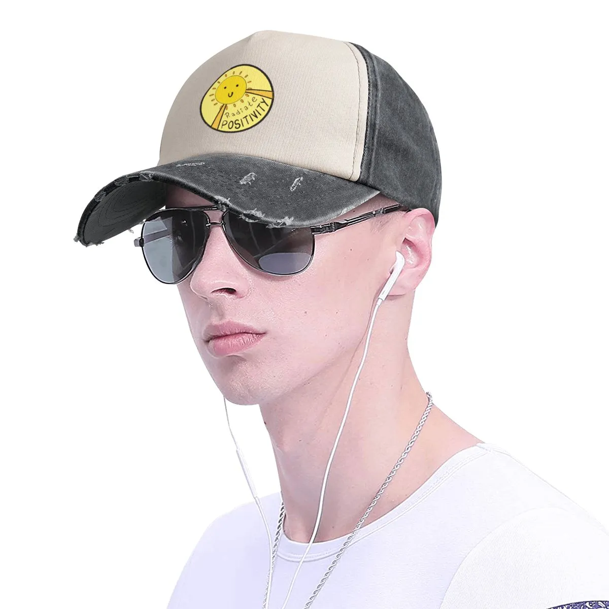 Casquettes de baseball Optimistic Sun Casquette de baseball Chapeau de Noël Homme pour les chapeaux de fille Rave Hommes_voghion.com