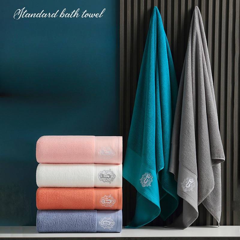 Ręcznik kąpielowy Home Textile Extra Large Czysta bawełna Kąpiel 100% bawełna, Bardzo chłonny i szybkoschnący Bardzo duży ręcznik kąpielowy, Super miękki ręcznik_voghion.com