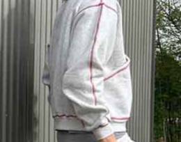 ​​Unisex Embroidered Letter Hoodie - Oversized Streetwear Pullover With Drop Shoulder & Kangaroo Pocket For Men And Women​​_voghion.com