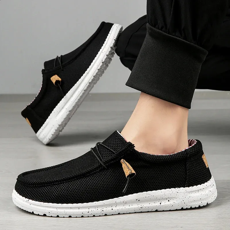 Herren Freizeitschuhe Aus Canvas, Bequeme Slipper Für Den Sommer_voghion.com