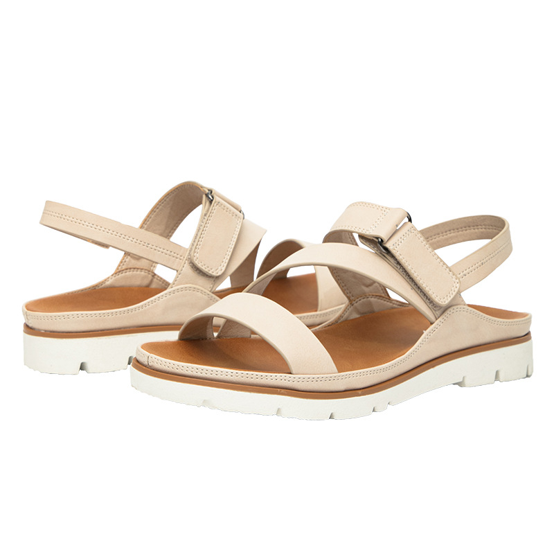 Strandsandalen, bequeme, atmungsaktive und vielseitige Römersandalen, Sandalen mit dicker Sohle_voghion.com