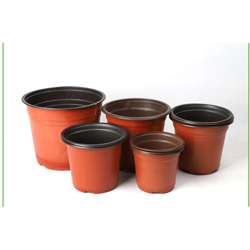 Dispozitiv de control al rădăcinilor răsadurilor din plastic bicolor suculent, recipient pentru flori din plastic moale, ghiveci de plante_voghion.com