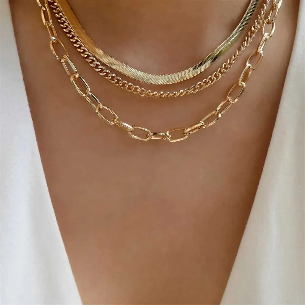 Colliers pendentifs Bls miroir en or en forme de cœur adapté aux femmes à la mode collier pendentif multicouche ensemble de bijoux_voghion.com