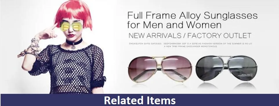 Gafas de sol de diseño para hombre y mujer con protección uv400_voghion.com