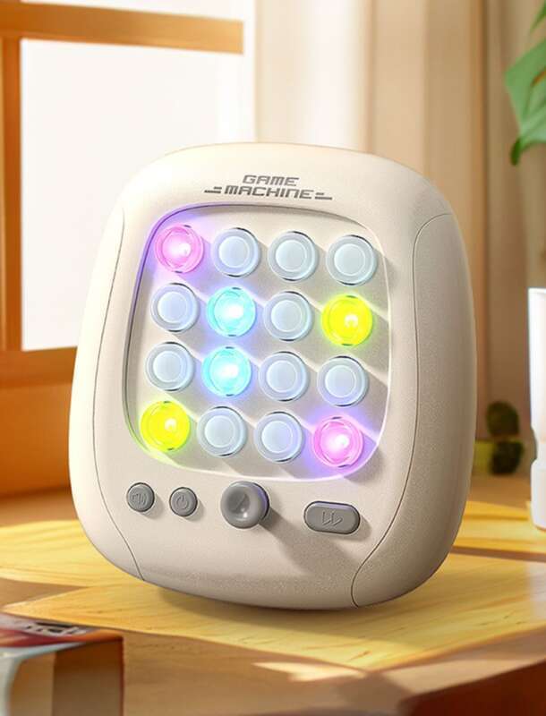 Shadow Light Game Console Press Play Happy Speed Push Mini Puzzle Electronic Toy For Children's Palm 10 Boys And Girls 6_voghion.com