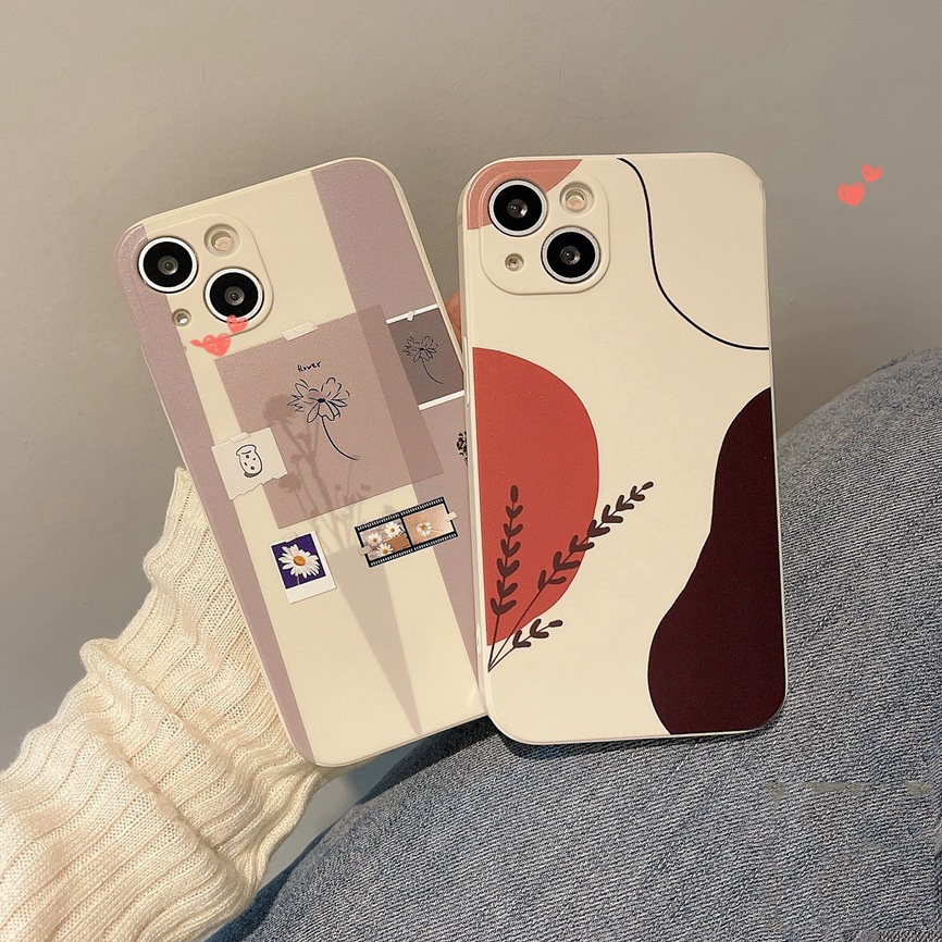 Étui de protection pour appareil photo Creative Morandi Color & Flower Photos pour Samsung S25 S24 S23 S22 S21 S20 FE S10 NOTE 10 20 LITE PRO ULTRA PLUS_voghion.com